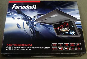 NEU Farenheit MD-1560CMM 15,6" Overhead-TFT-LCD-Monitor mit integrierter DVD - Bild 1 von 1