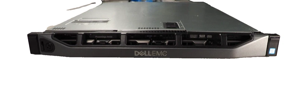 Dell PowerEdge R430 4LFF 1U 1*E5-2630 v3 32gb 4* 2TB SATA HDD H730m 2*PSU Server - Image 1 of 4