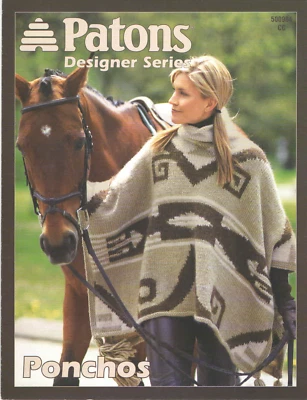 Ponchos Patons Pattern 500984 - Image 1 of 2