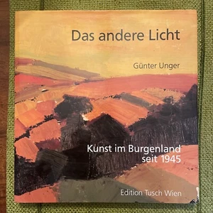 Vintage! Das Andere Licht German Art Book “The Other Light”. Gunter Unger 1990 - Imagen 1 de 11