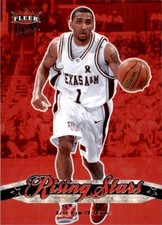 2007-08 Fleer Rising Stars Acie Law IV Atlanta Hawks #RS-11 NBA Insert