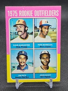 JIM RICE ⚾️ 1975 Topps Rookie Outfielders #616 RC | Nice!!!