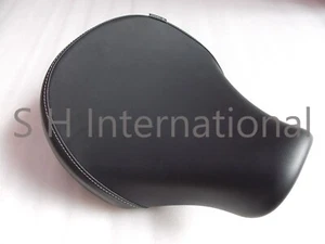 Low Ride Rider Seat Black Color Fits For Royal Enfield Meteor 350cc Motorcycle - Picture 1 of 10