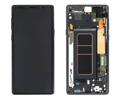 Samsung Genuine Service Pack Note 9 N960 LCD Screen Display Assembly Black Blue - Image 1 of 4