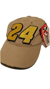 Jeff Gordon 24 Nascar Races Hat  Chase Authentice  Hat Cap Dupont Tan New  - Picture 1 of 7
