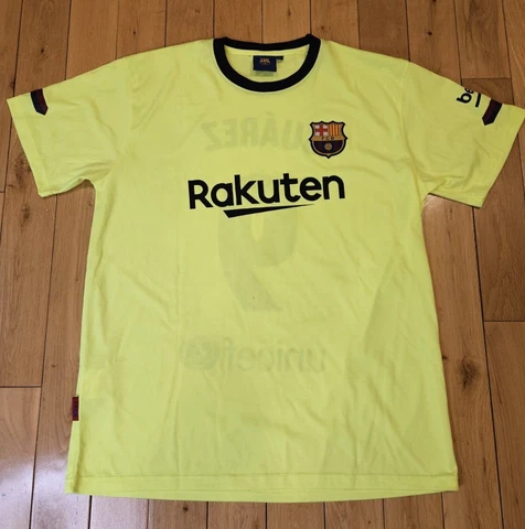 FCB BARCELONA Luis Suárez #9 Replica Jersey Kit Men Large Barça Cover