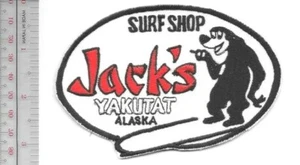 Vintage Retro Surfen USA Jack’s Surf Shop Yakutat, Alaska Promo Patch - Bild 1 von 1