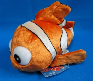 ORIGINAL 8" LONG clown fish 🐠 FINDING NEMO 🐠 soft toy DISNEY STORE EXCLUSIVE - Picture 1 of 6