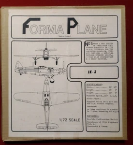 TWO (2) Forma Plane MODELS: IK-3, #5 + Curtis SEAHAWK Seaplane #2 , NOS -SEALED - Picture 1 of 2