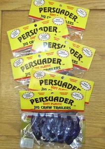 Persuader Jig Craw Rimorchio Viola/Blu Confezione da 30 - Foto 1 di 3