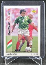 HUGO SANCHEZ 1994 Upper Deck World Cup Soccer Card MEXICO 64 Mint PSA