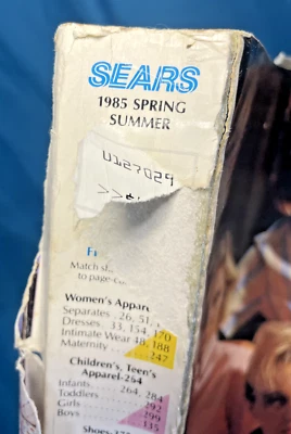Sears 1985 Spring/Summer Catalog 1980sElectronics,Tools,Fashions No front cover - Image 1 of 4