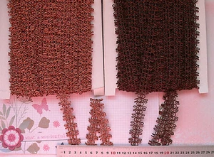 Metalized Sparkle BRAID Trim 23mm Wide - 4 & 6 Metre Length 2 Colour Choice LL1 - Picture 1 of 9