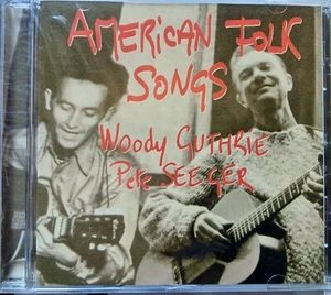 AMERICAN FOLK SONGS - Woody Guthrie & Pete Seeger - 2002 - 20 titres - CD - Foto 1 di 2