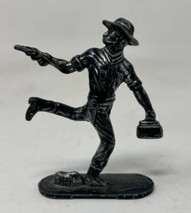 Estatuilla de metal vintage Jessie James Lone Star Toys Inglaterra años 60 estatuilla de 2,5 pulgadas - Imagen 1 de 4