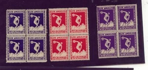 Bloques de 4 Juegos Olímpicos de EE. UU. 1932 como nuevos NH MS0913 - Imagen 1 de 1
