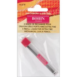 Bohin Mechanical Extra-Fine Taylors' Chalk Pencil - Refill Pack of 6 - Bild 1 von 8