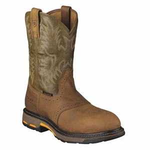 Ariat 10001191 Workhog Pull-On Comp Toe Non Slip Oil Resistant Work Boots * - Picture 1 of 2