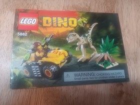 Lego Instruction Manual 5882 Ambush Attack Dino No Bricks