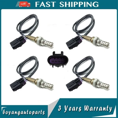 Set of 4 Up+Downstream Oxygen O2 Sensor for 2007-2009 Hyundai Santa Fe 3.3L V6 - Image 1 of 4