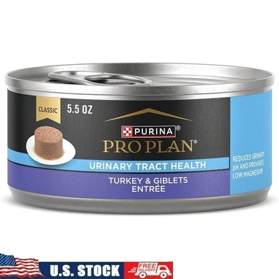 Urinary Tract Health Turkey and Giblets Entree Classic Wet Cat Food Pate 24 Pack - Image 1 of 4