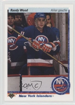 1990-91 Upper Deck French Randy Wood #16 - Image 1 of 2