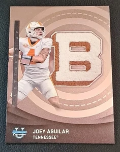Joey Aguilar - Lettered Up 2025 Bowman Chrome University #LU-7 1st Year RC - Picture 1 of 2