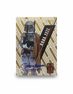 2016 Topps Star Wars High Tek Boba Fett /50 Jeremy Bulloch Auto Mandalorian mint - Picture 1 of 2