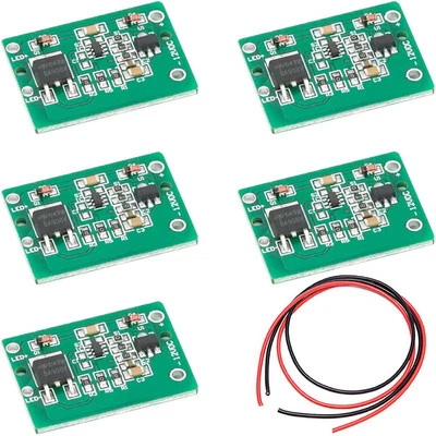 Módulo sensor interruptor táctil capacitivo 12V 5 piezas TTP223 botón pulsador llave táctil - Imagen 1 de 4