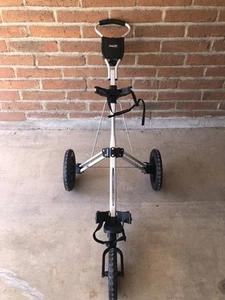 Bag Boy 3 Wheel GolfCaddy Push Cart Good Condition - Picture 1 of 7
