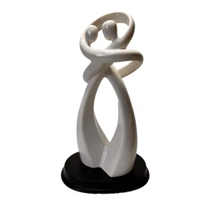 Enesco Circle Of Love Inflow von Kim Lawrence 683116 10 Zoll großer Holzsockel 1999 - Bild 1 von 11