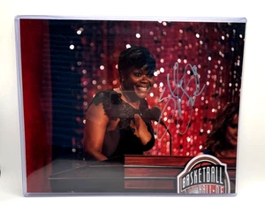 Sheryl Swoopes signed I1X14 Houston Comets WNBA USA Olympies Hall of Fame Photo - Picture 1 of 1