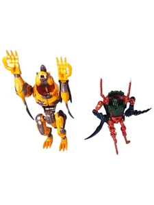 Lote de 2 Transformers Beast Wars Deluxe Transmetals 2 Cheetor & Scarem de Colección - Imagen 1 de 10