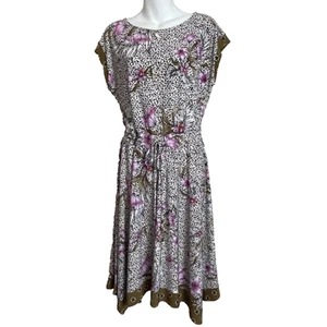 WHBM Floral Dress Size S – Cottagecore Y2K Handkerchief Hem Elastic Waist - Picture 1 of 9