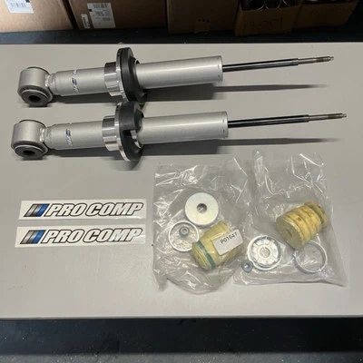 Puntales monotubo delanteros Pro Comp (2) para Ford F150 F-150 2004-2008 2x2 tracción trasera Foto 1 de 4