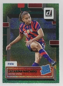 2022-23 Panini Donruss Rated Rookie Green Catarina Macario #191 Rookie RC - Picture 1 of 2