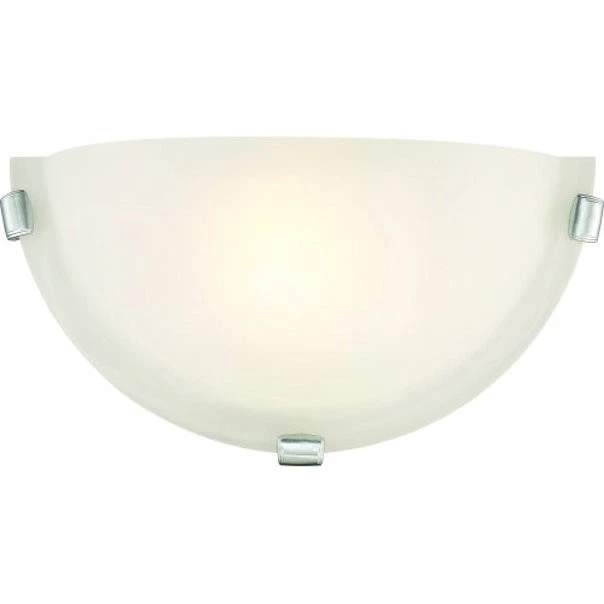 Aplique de Pared LED con Vidrio de Alabastro y Clips BN y ORB Intercambiables Foto 1 de 1