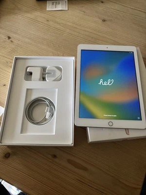 Apple ipad 5th Generation 32GB Rose gold Used But In Good Working Order - Image 1 of 4