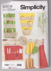 9659 SIMPLICITY - Küchenzubehör: Schürzenhalter Handschuh usw. - Bild 1 von 2