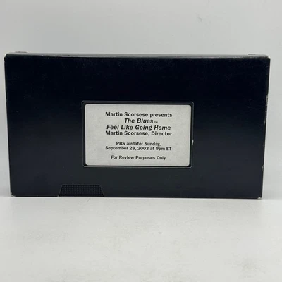 Martin Scorsese presents The Blues Feel Like Going Home VHS Tape 2003 RARE PROMO - Image 1 of 4