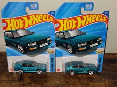 Audi Quattro 87 Hot Wheels - Error de fábrica - Falta Hot Wheels y Audi Tampos Foto 1 de 4