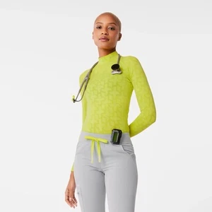 womens long sleeve under scrub shirt Figs - Picture 1 of 5