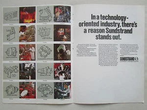 10/1977 PUB SUNDSTRAND AEROSPACE COMPONENTS CSD APU FUEL PUMP ECU GENERATOR AD - Picture 1 of 1