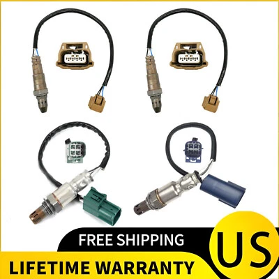 4pcs Up+Down Oxygen O2 Sensor For 2012 -2019 Nissan NV1500 NV2500 NV3500 4.0L V6 - Image 1 of 4