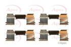 Apec Rear Brake Pad Fitting Kit For Iveco Daily 60C14 3.0 Sep 2009 To Sep 2011