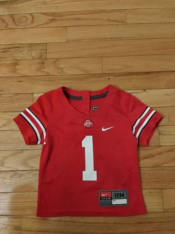 Ohio State Buckeyes NCAA Nike Dri-Fit Football Jersey Size 12M Cover