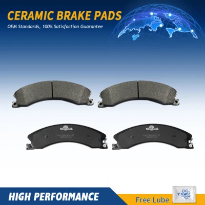 Front or Rear Ceramic Brake Pads For Chevrolet Express 3500 4500 GMC Savana 3500 - Image 1 of 4