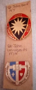st. john's university ROTC Pins N.S. Meyer CB - Bild 1 von 2