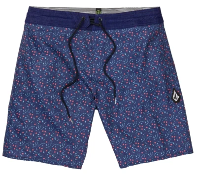 Volcom Fuse Mens Blue Boardshorts Surf Skate Swim Trunks Graphic Beach Short 40 - Image 1 of 4