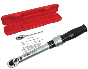 FAMEX 10872A Llave de Par Profesional 1/4" 6-30 Nm Bicicleta Coche Bicicleta Eléctrica Moto - Imagen 1 de 6